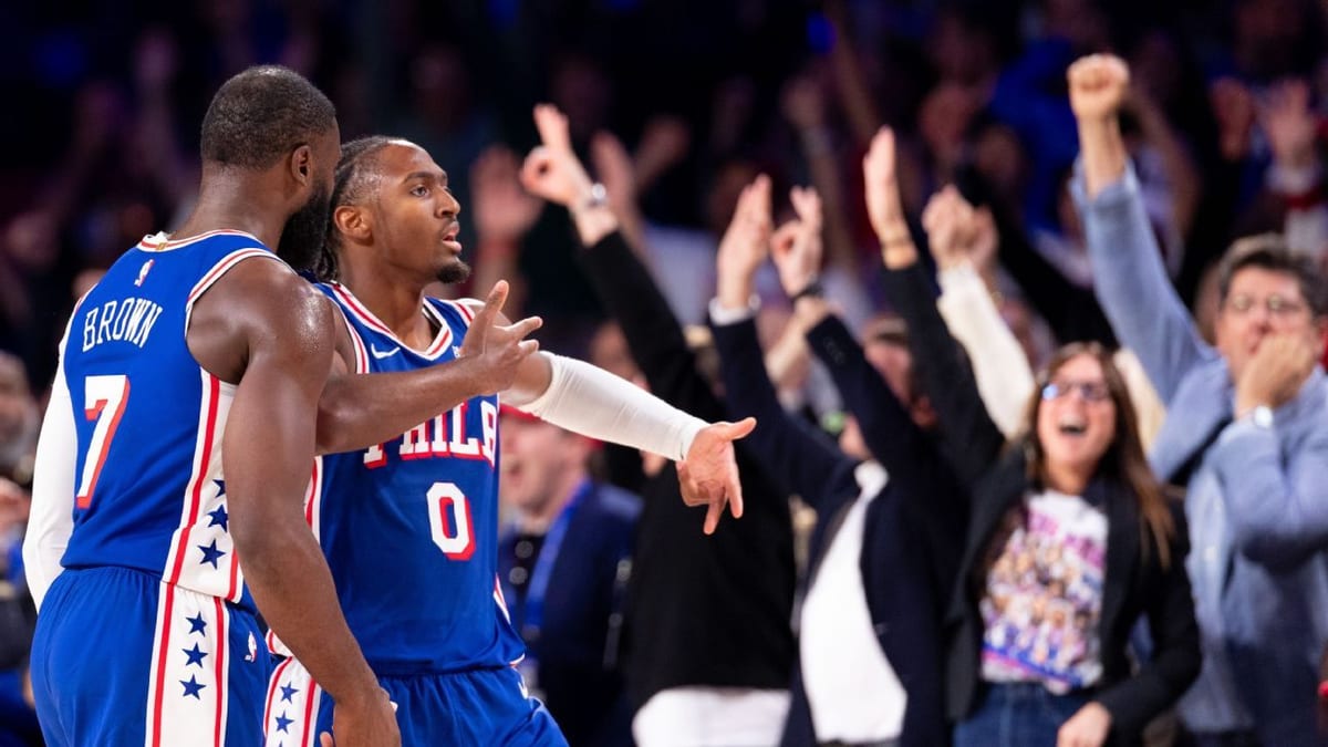 Maxey conduce revenirea spectaculoasă a Sixers-ului, transformând ură în aplauze