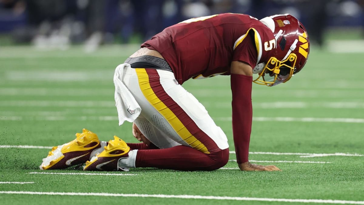 QB-ul Washington Commanders, Jayden Daniels, suferă luxație la cot și urmează teste suplimentare