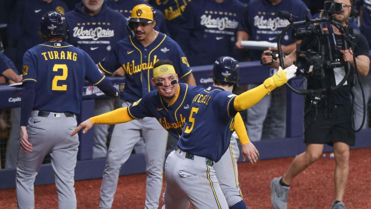 World Series, jocul 3: Brewers înfrâng cu 10-1 Rays și se apropie de primul titlu